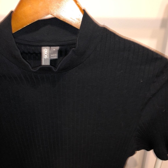 ASOS Muscle Fit Ribbed Tee - Picture 2 of 3